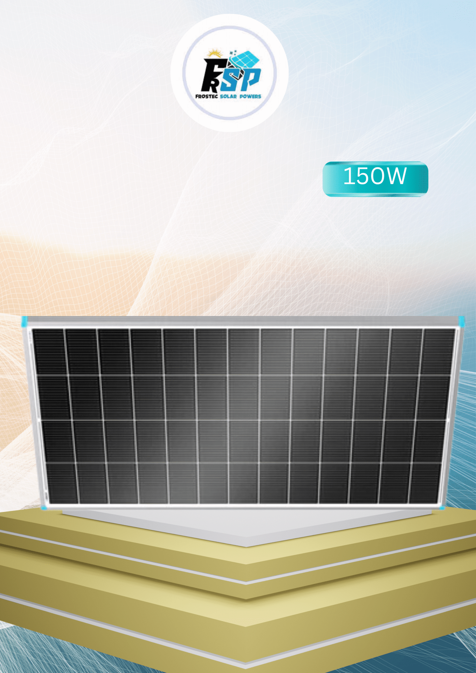 Genetic Solar Panel Mono 150W 12V