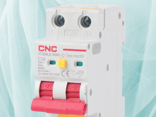 YCB9LE-80M RCBO (10A, 2P, 30mA, Type A) – সোলার ইনভার্টার ও AC লাইনের জন্য MCB + RCCB YCB9LE-80M RCBO (10A, 2P, 30mA, Type A) MCB + RCCB