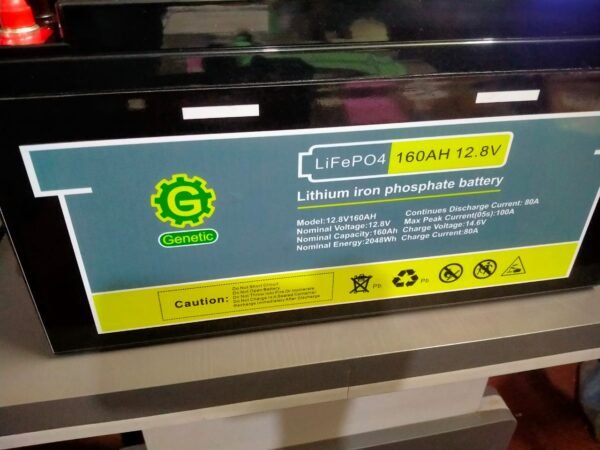 Genetic 160Ah 12.8V LiFePO4 Genetic 160Ah 12.8V LiFePO4