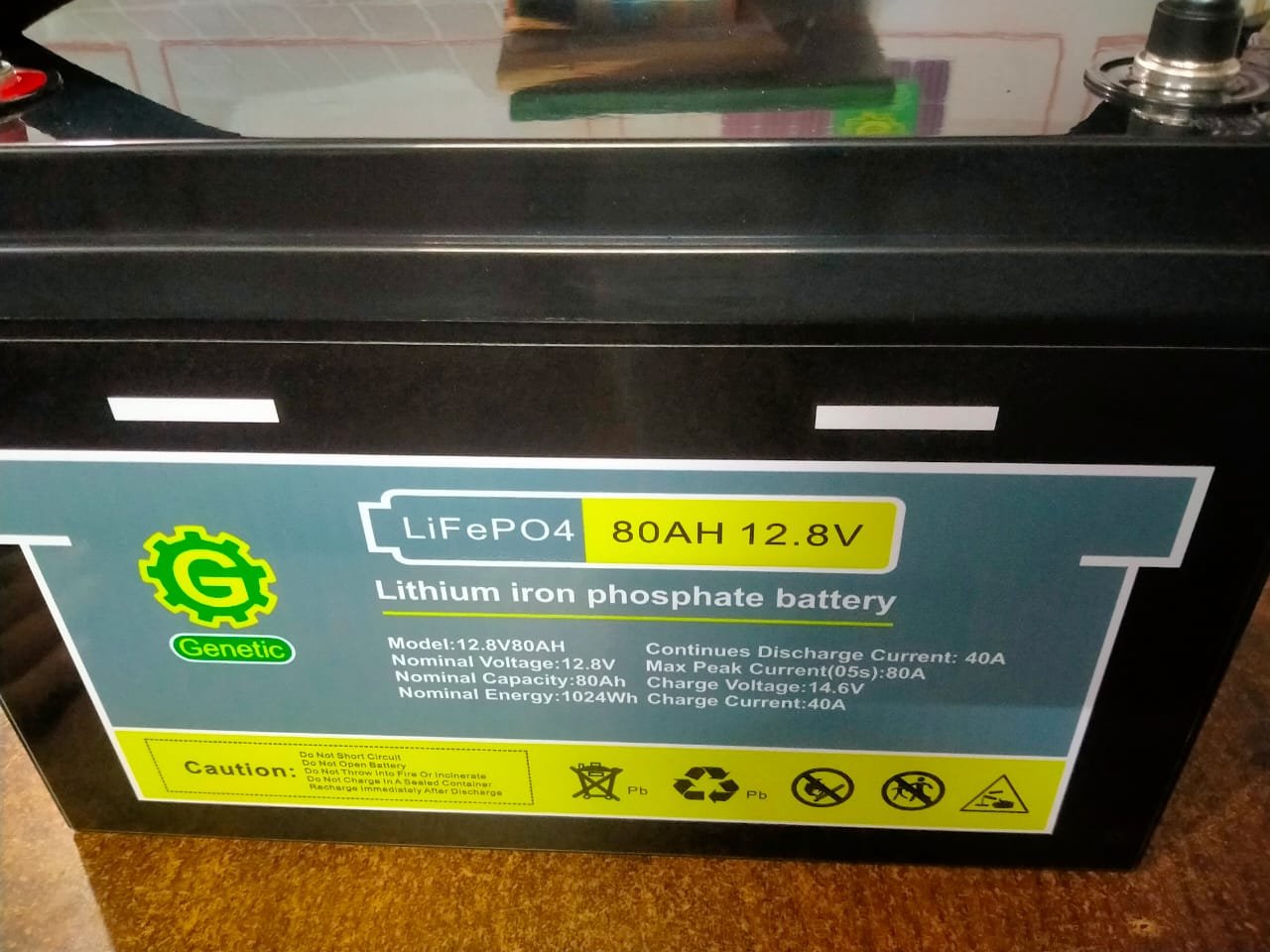 Genetic 80Ah 12.8V LiFePO4